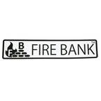FIRE BANK ブランド ロゴ ステッカー　STK-1A