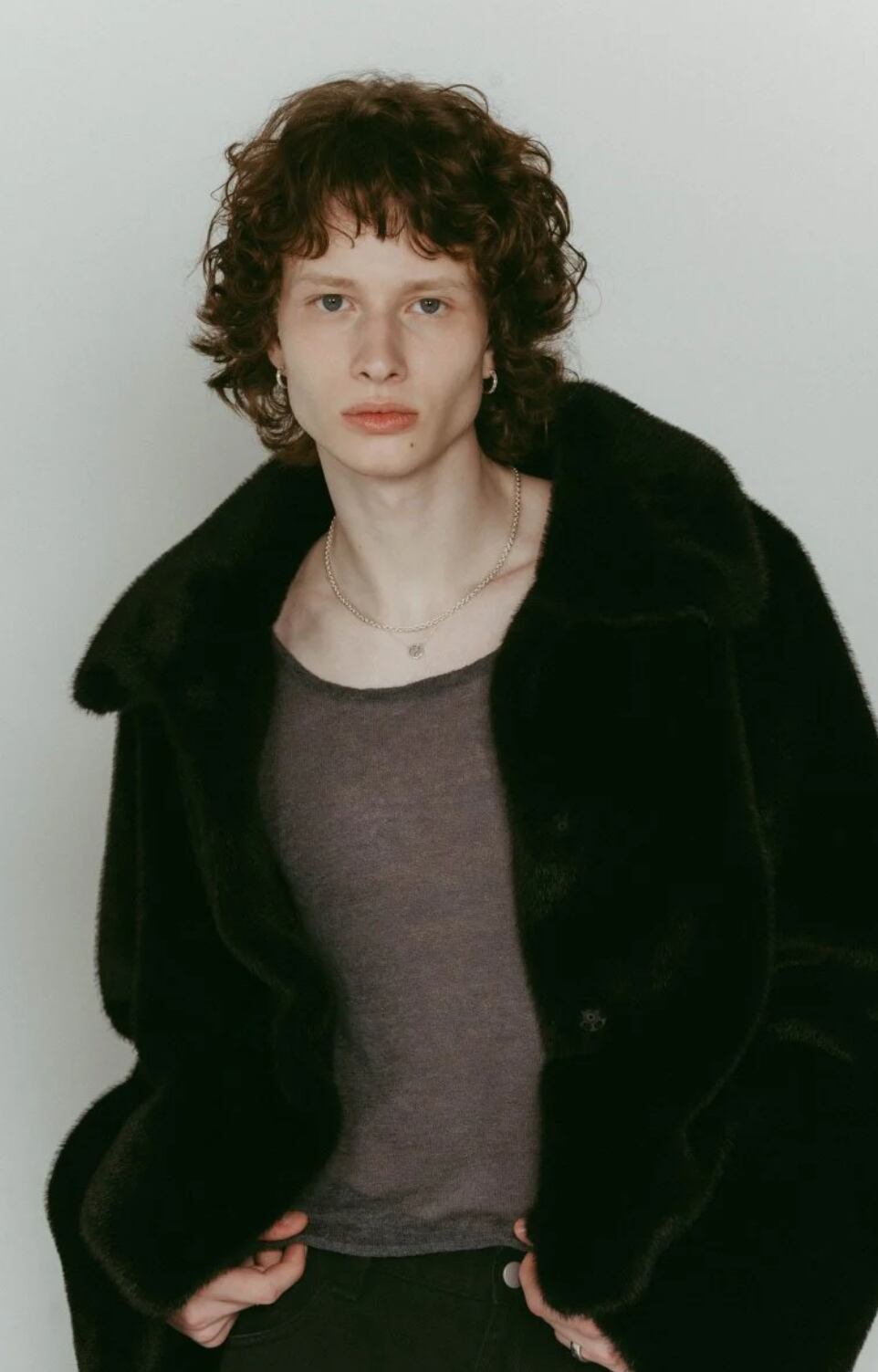 KnuthMarf】point collar fur coat（unisex）/（KM25WW02） | CLOAK&CO