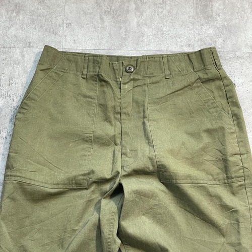 70s アメリカ軍 実物 OG507 ベイカーパンツ w34 詳細写真4