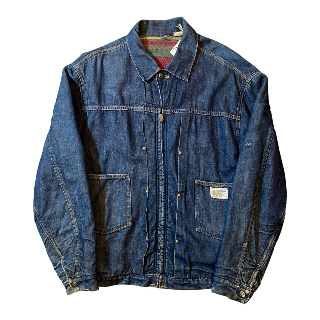 70's Lee リー 91-J デニムカバーオール チョアジャケット グッド