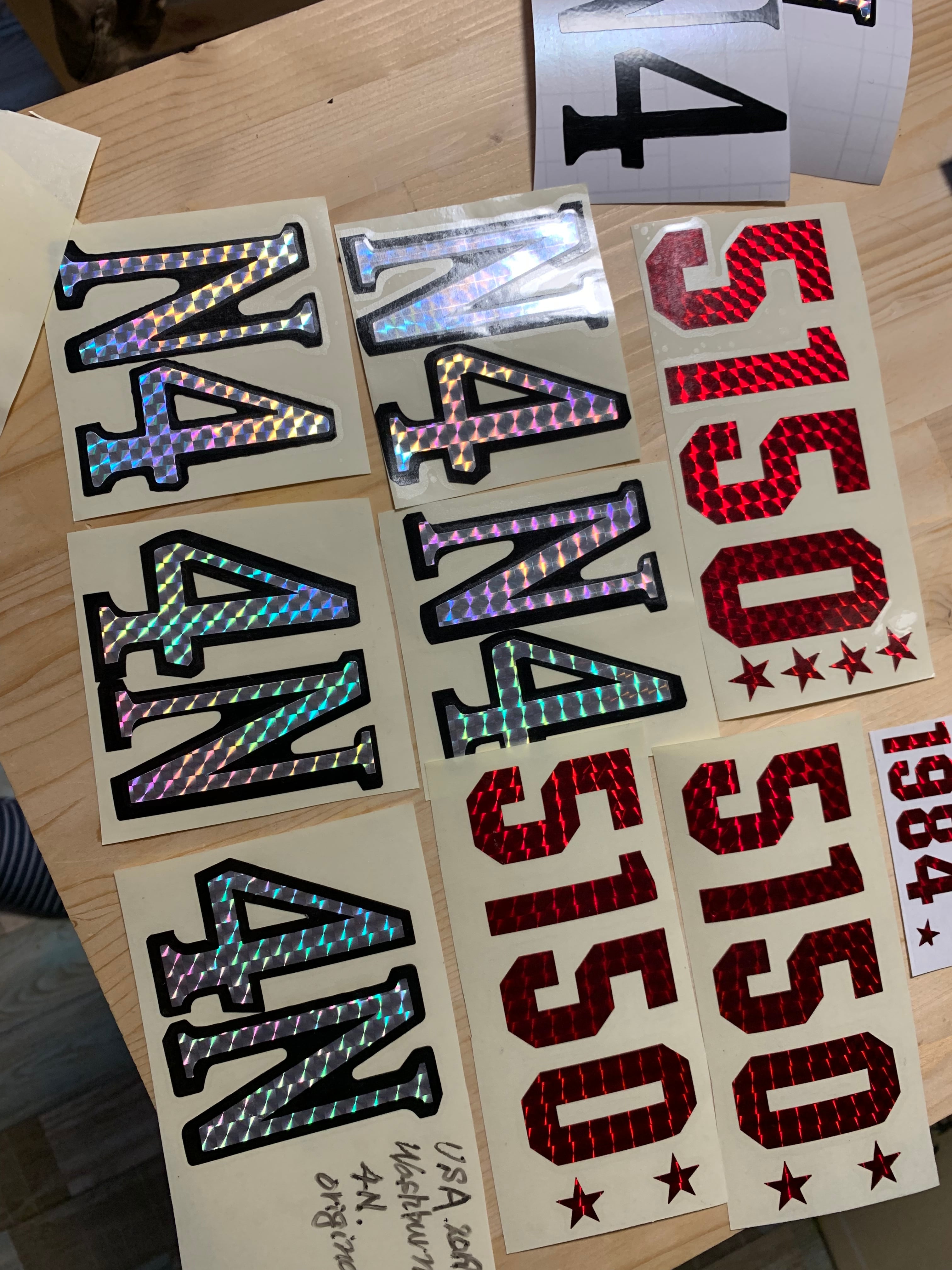 N4/4Nステッカー製作 その他のオーダーも可能！ | LEG MUSIC PRO.