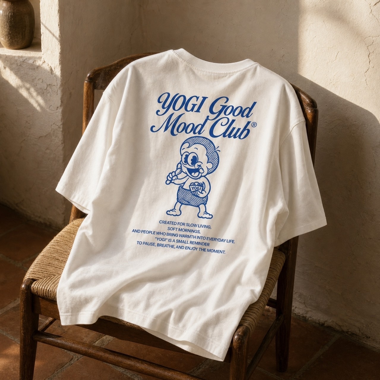 miniYOGI T-shirt BLUE