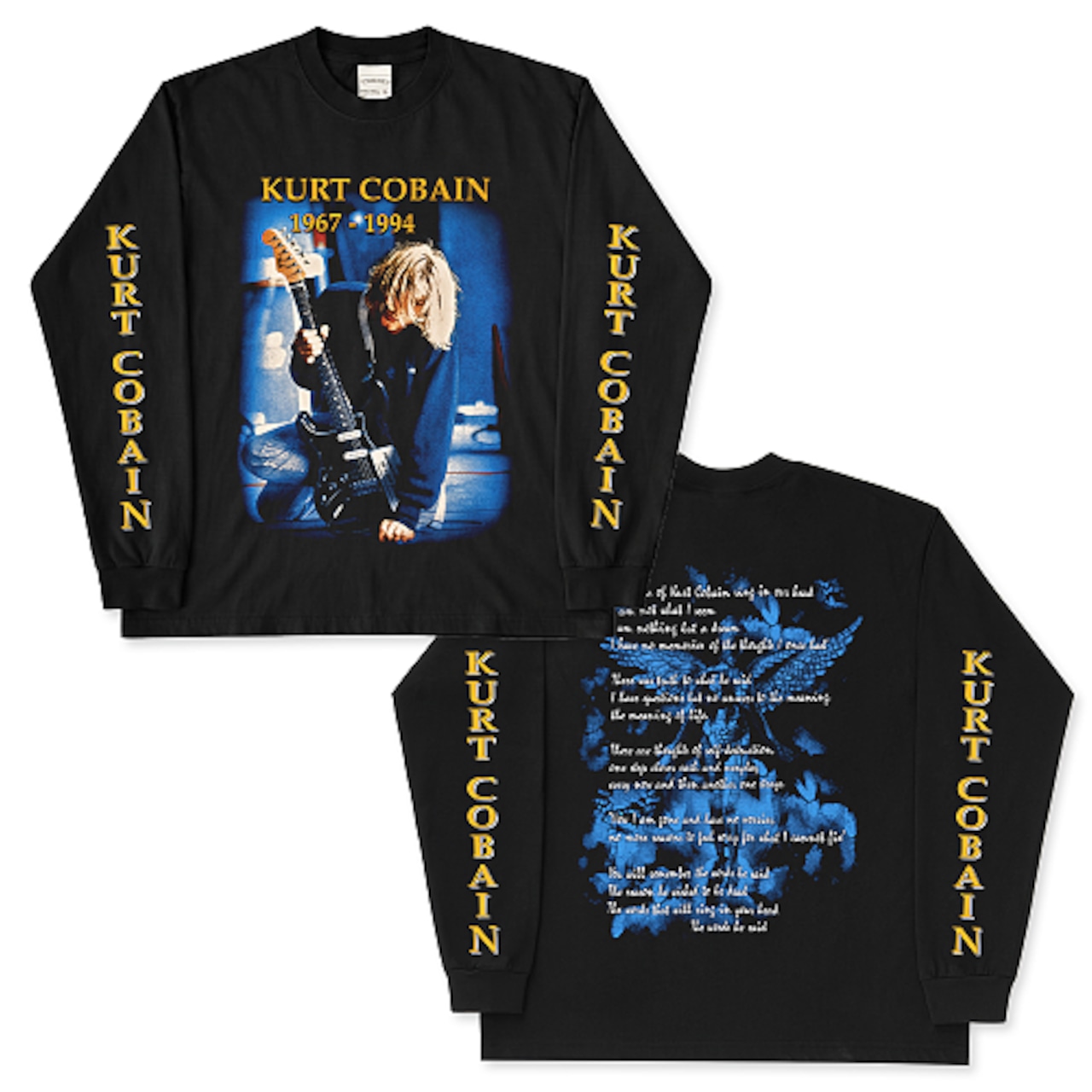 VINTAGE ストリート Kurt Cobainバンド ロングTシャツ T2312