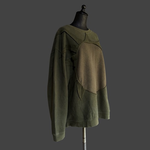TRACE SWEAT - OLIVE
