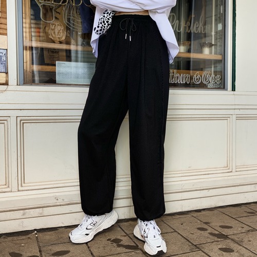 ハイウエストスウェットパンツ    00087