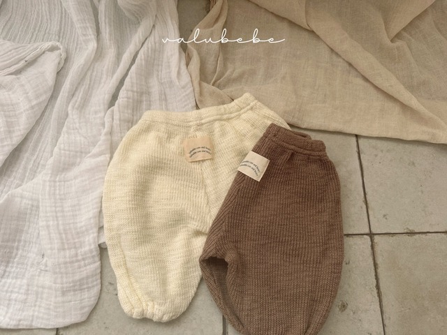 [即納]valubebe / Hajju knit pants