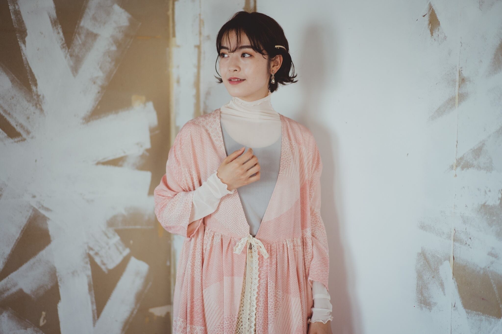 最終価格 着物リメイク 巻きワンピース ロングカーディガン | Acote 