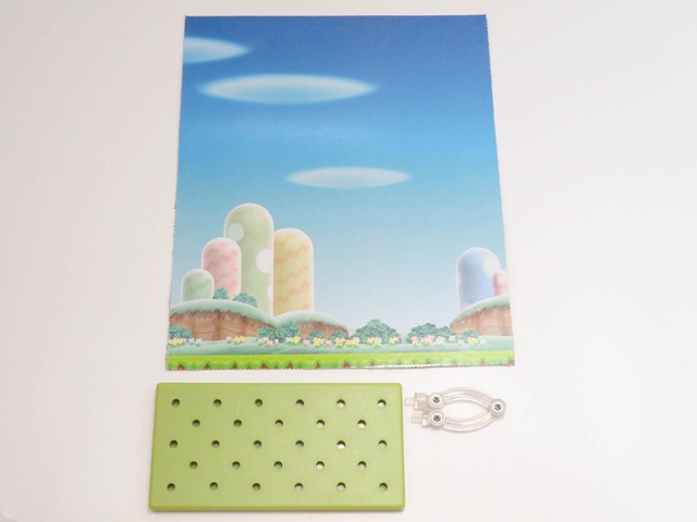再入荷（A－ランク）【393】 ルイージ 台座パーツ 背景付きショート　ねんどろいど