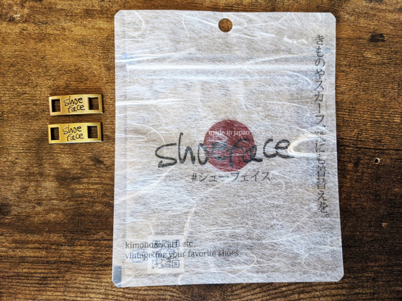 shoeface 着物 靴紐