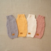 TOREOTTO38 DOG KNITVEST / YELLOW
