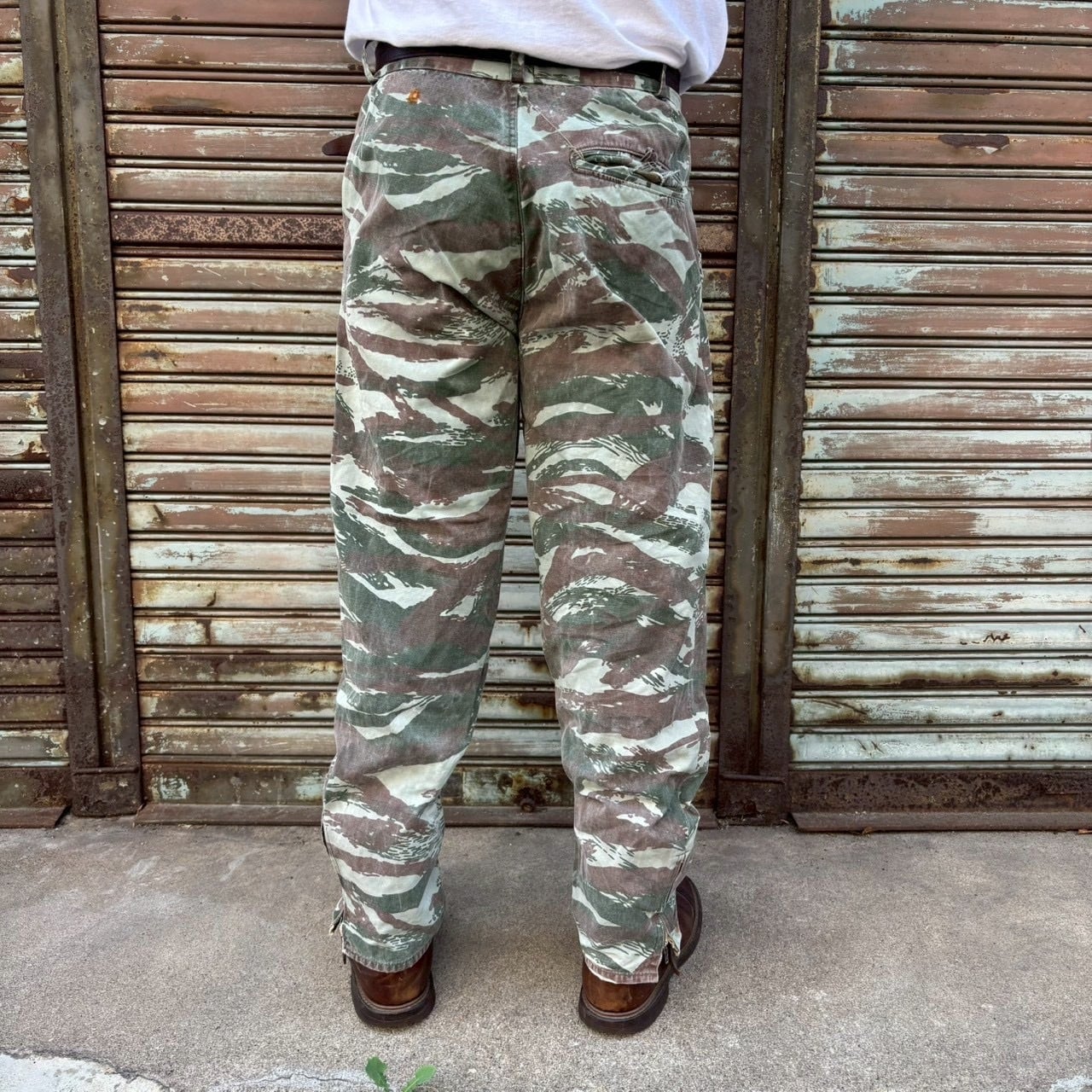 ポルトガル軍 リザードカモ パンツ 迷彩 フィールドパンツ L W94cm