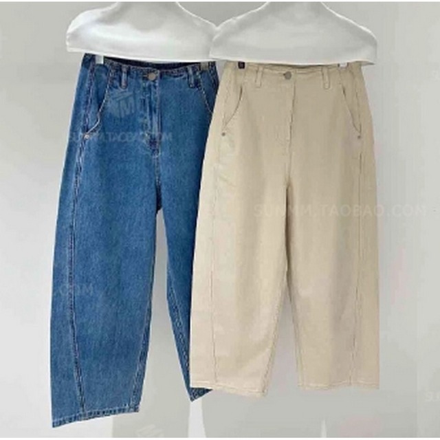 high waist wide leg pants　W00089