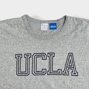 【champion】USA製 UCLA カリフォルニア大学 カレッジロゴ T1011 HEAVYWEIGHT ヘビーウェイト 半袖 Tシャツ L チャンピオン US古着