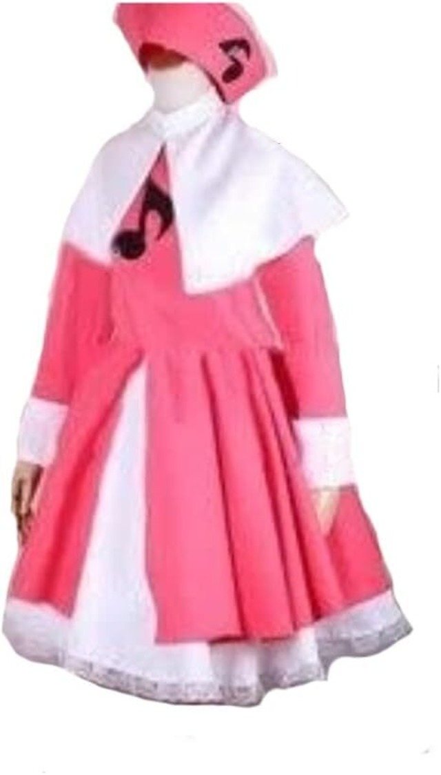 K5253 カードキャプターさくら☆木之本桜(きのもと さくら) 音楽桜ちゃん 風 コスプレ衣装 cosplay コスチューム ハロウィン イベント