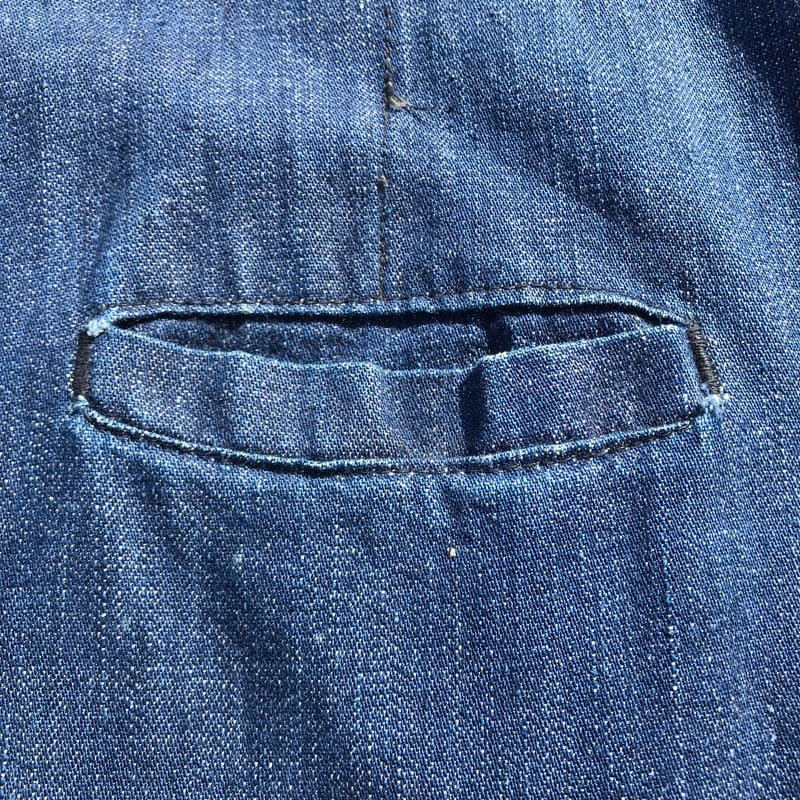 50's Unknown デニムジップアップジャケット U.S.NAVY ヴィンテージ
