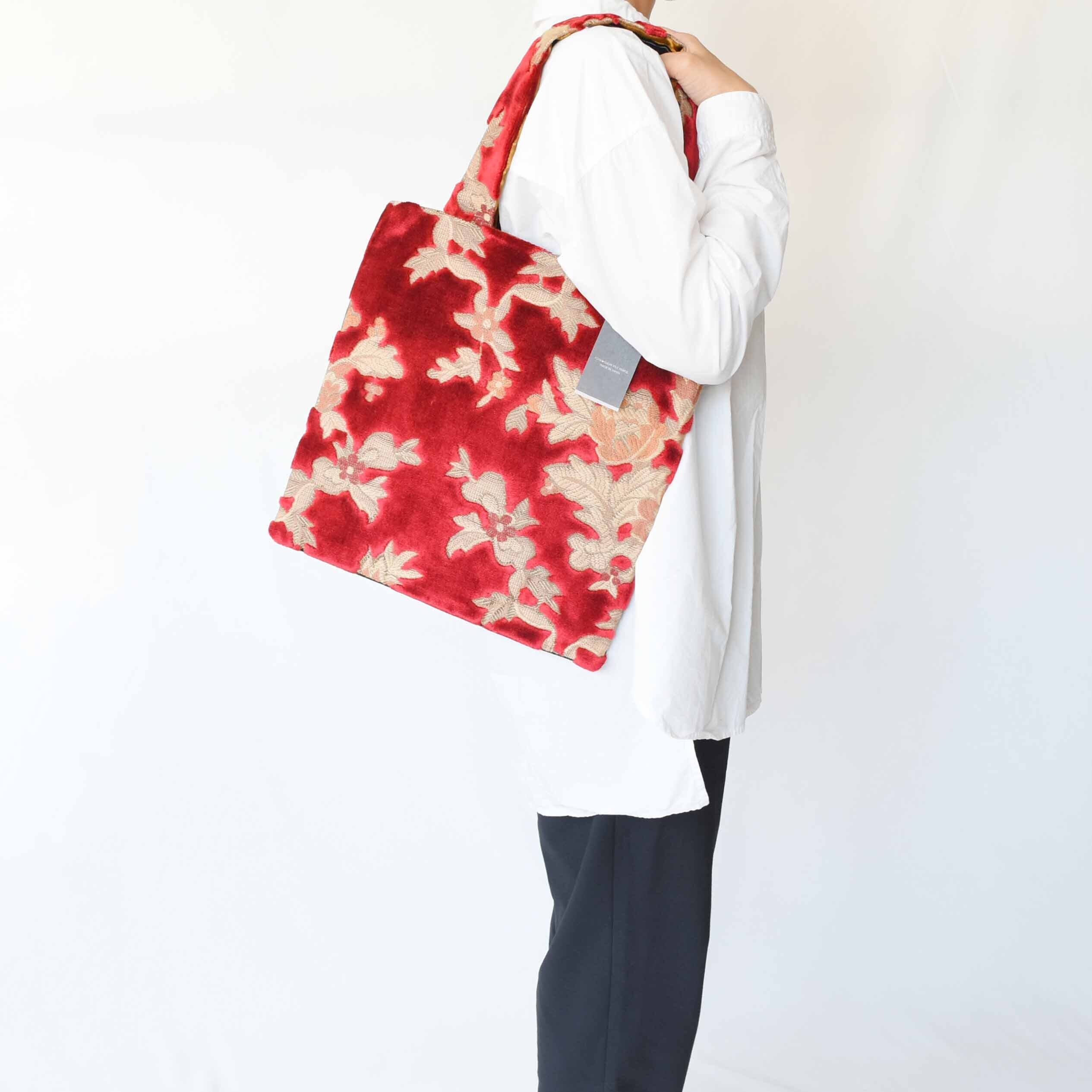 スクエアバッグ【Mサイズ】ネオプリンセス レッド | Taenaka No Nuno