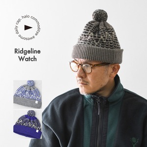 halo.commodity [ハロ コモディティ] Ridgeline Watch [h263-1001] リッジラインウォッチ・ニットキャップ・ニット帽・ボンボンニット・エクストラファインラムズウール・MEN'S / LADY'S [2026AW]