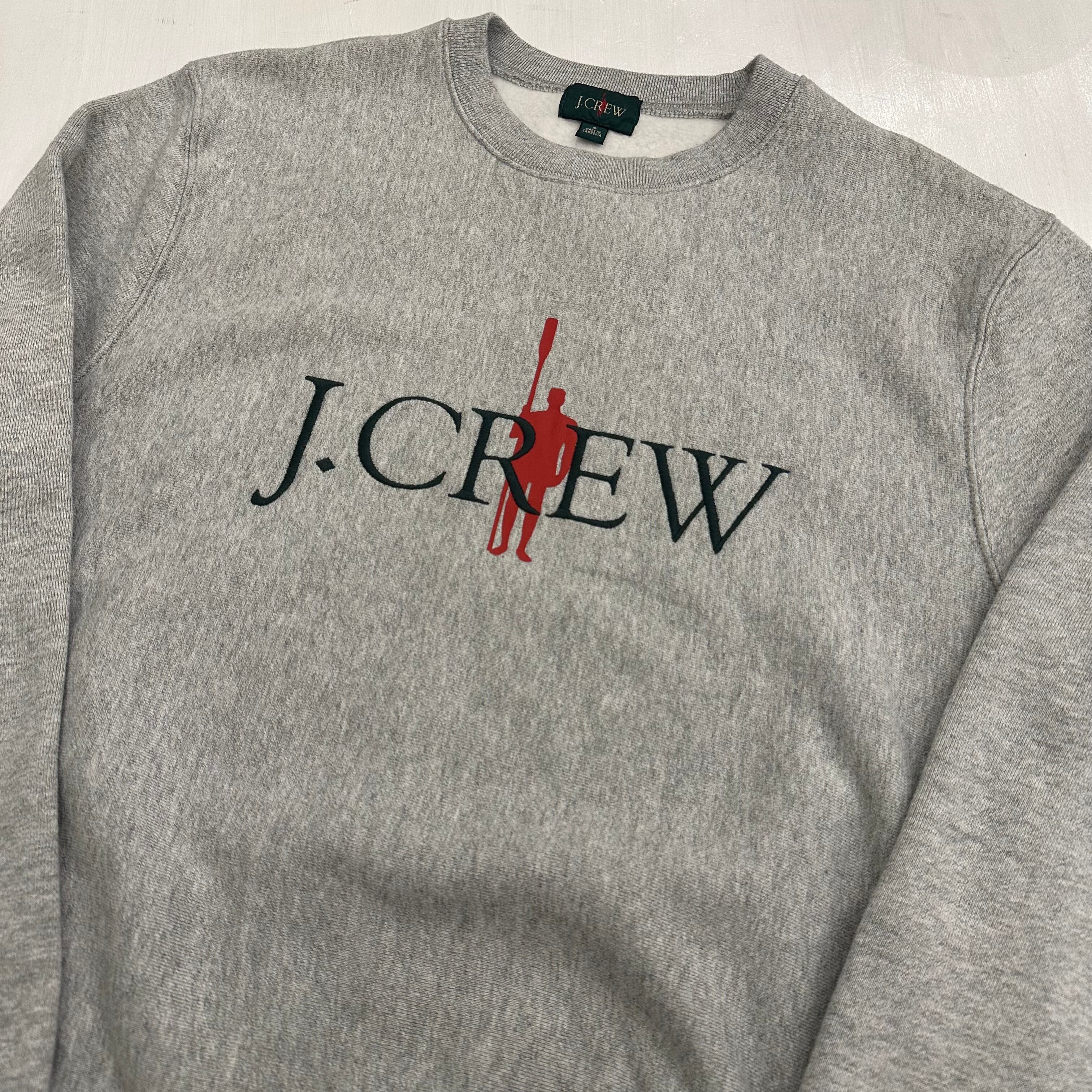 80s jcrew logo sweat