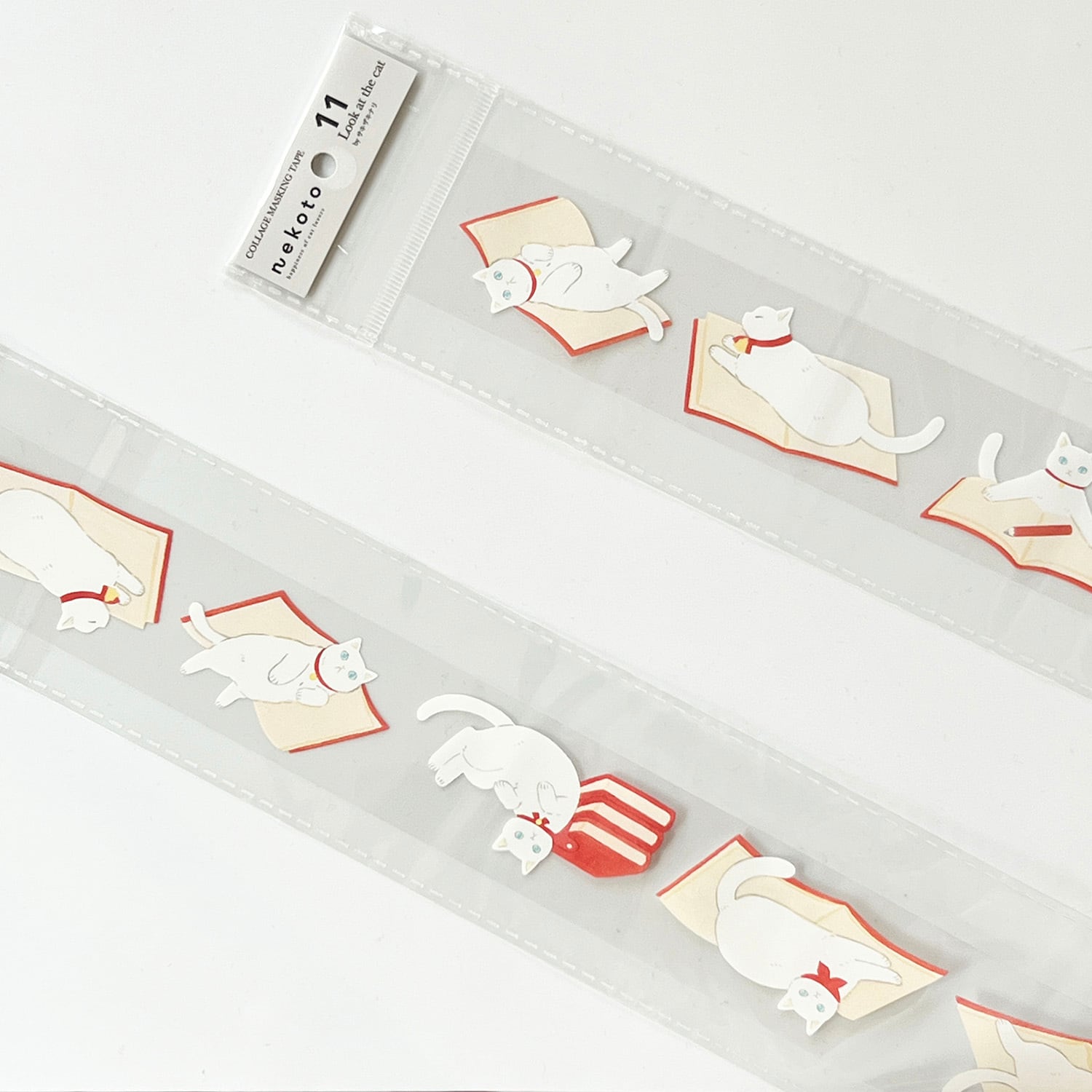 PETテープ 11 Look at the cat