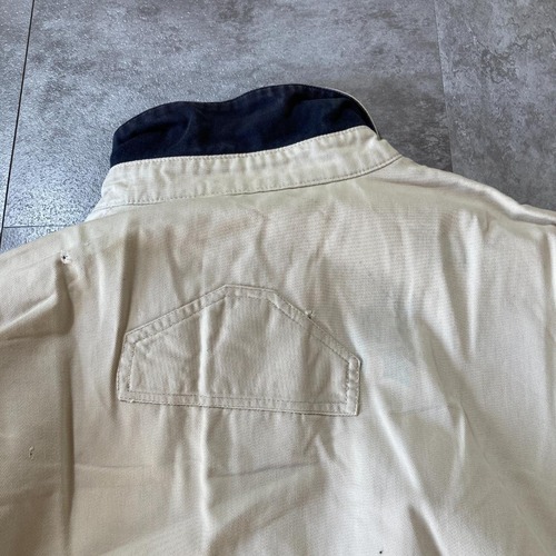 90s Ralph Lauren ワンポイント刺繍 スイングトップ 無地 ポルトガル製 L jacket 詳細写真15