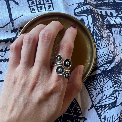 TOPANGA Jewelry  Geometric ring　Size 14 ジオメトリックリング　指輪　リング　幾何学　ジオメトリック