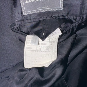 SALVATORE FERRAGAMO pincheck tailored jacket