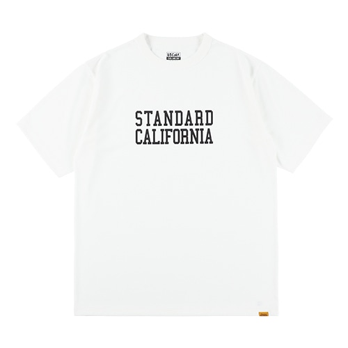 STANDARD CALIFORNIAスタンダードカリフォルニア SD Tech Dry Logo Tシャツ ホワイト