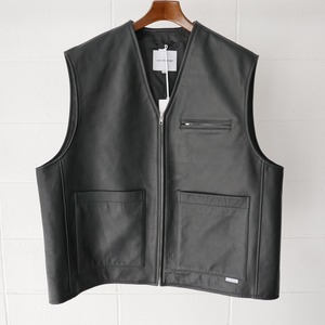 COOTIE Leather Work Vest