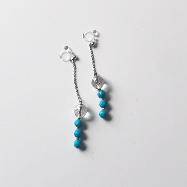 ターコイズピアス / イヤリング｜画像3