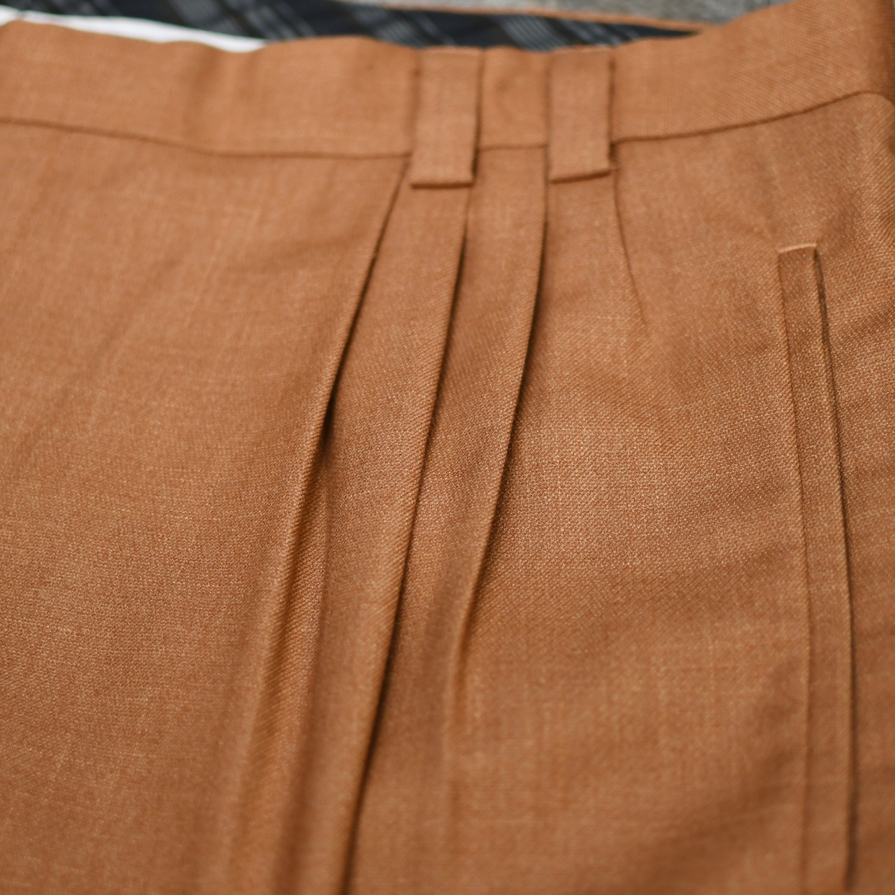 SEAN JOHN rayon blend 4tuck wide slacks
