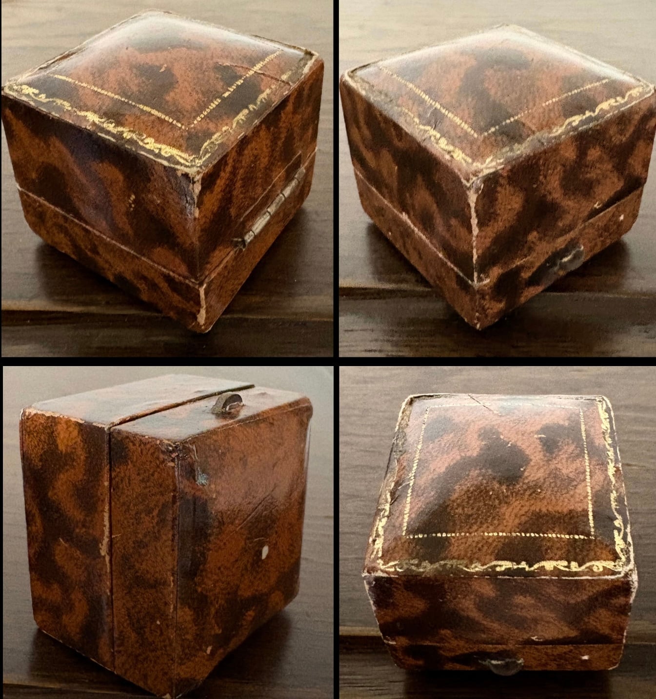 英国アンティーク ジュエリーボックス 'Goldsmith' Jeweller W