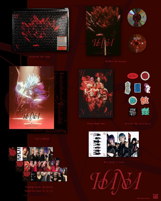 Blu-ray付【完全生産限定盤】HANA「HANA」CD+BD+付属品