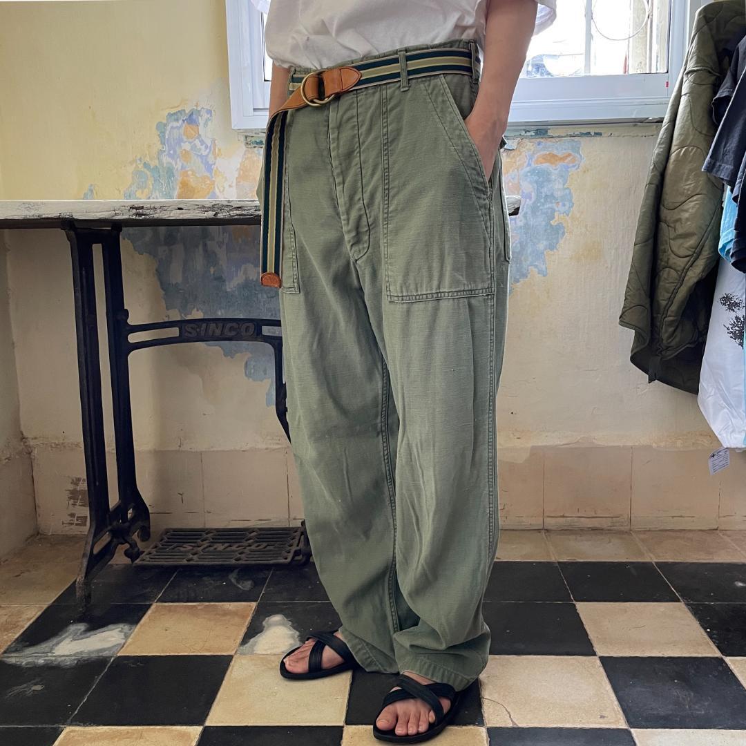 日/祝も発送 【vintage】ベイカーパンツ 60's アメリカ軍 US.ARMY