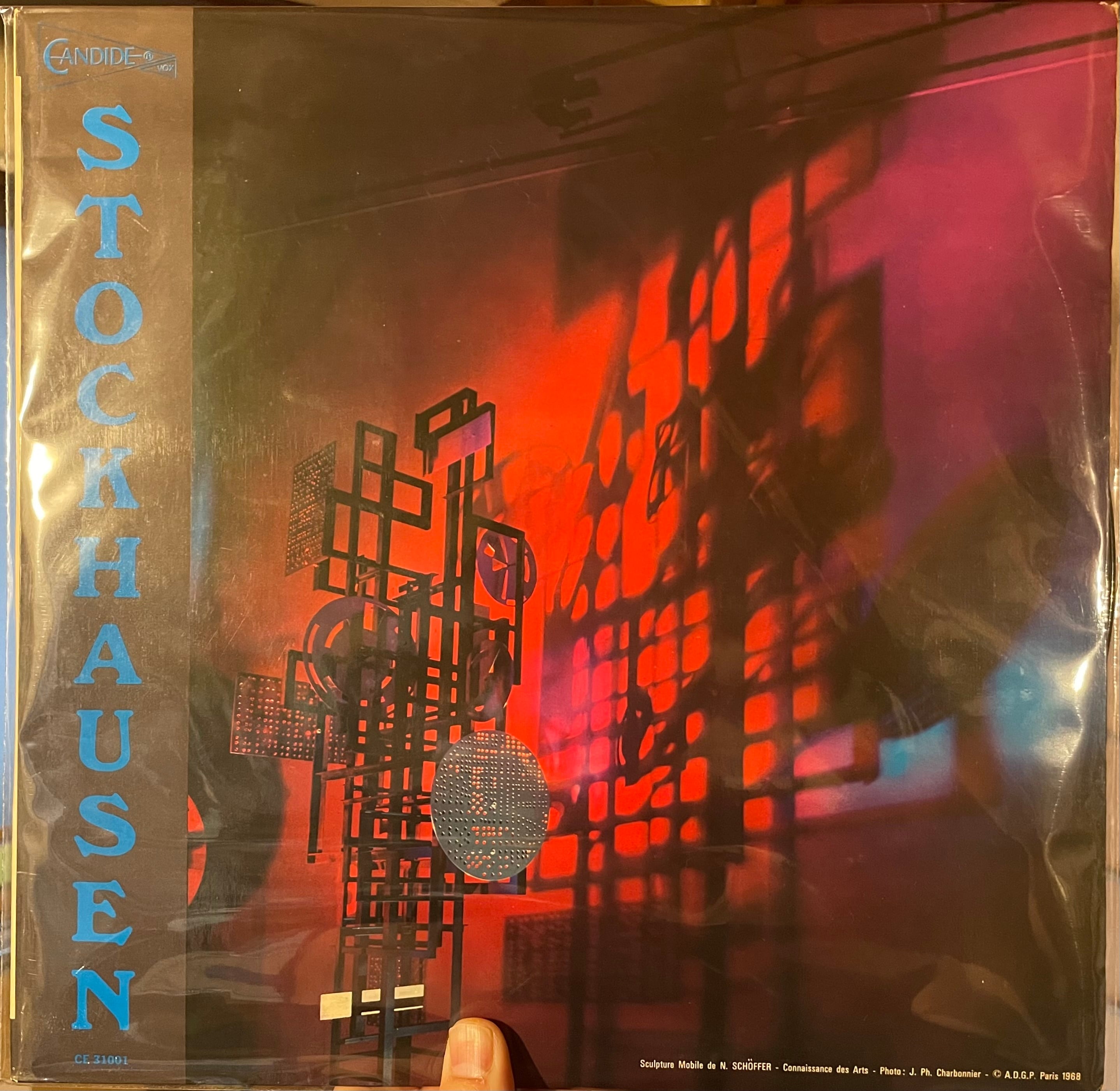 その他 Karlheinz Stockhausen Prozession LP Karlheinz Stockhausen″Prozession