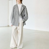 Épure Collarless Coat F0546