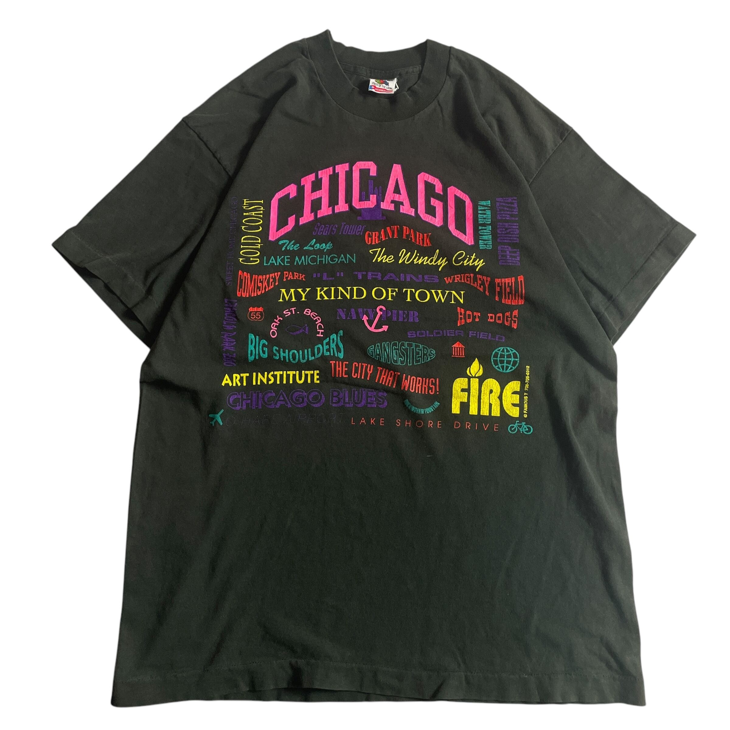 90s USA製 CHICAGO シカゴ vintage T-shirt