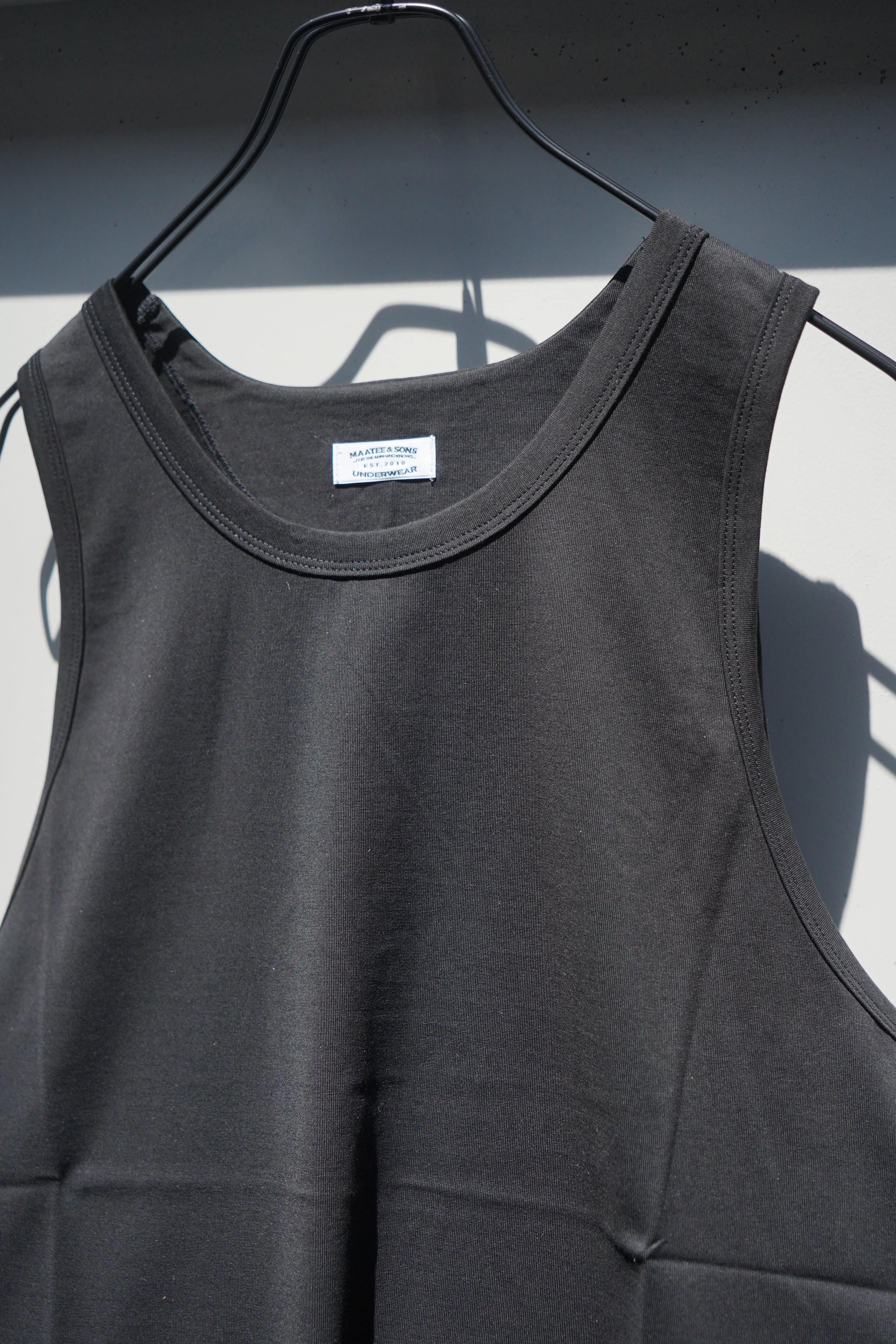 MAATEE&SONS / EX.ムコTANKTOP (BLACK) | LiNN