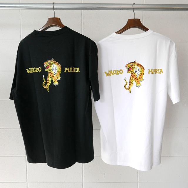 WACKOMARIA TIM LEHI WASHED HEAVY WEIGHT CREW NECK T-SHIRT