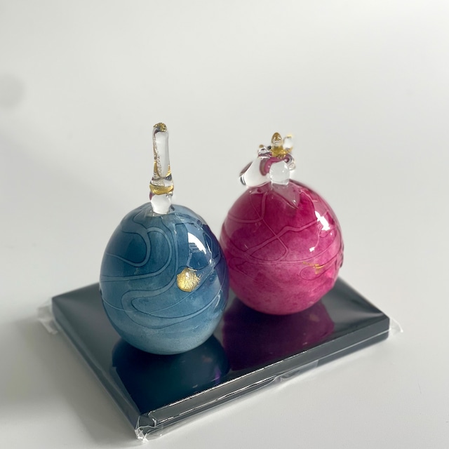 可児友紀 綾雛(黒台付)【箱付き・ラッピング・熨斗無料】