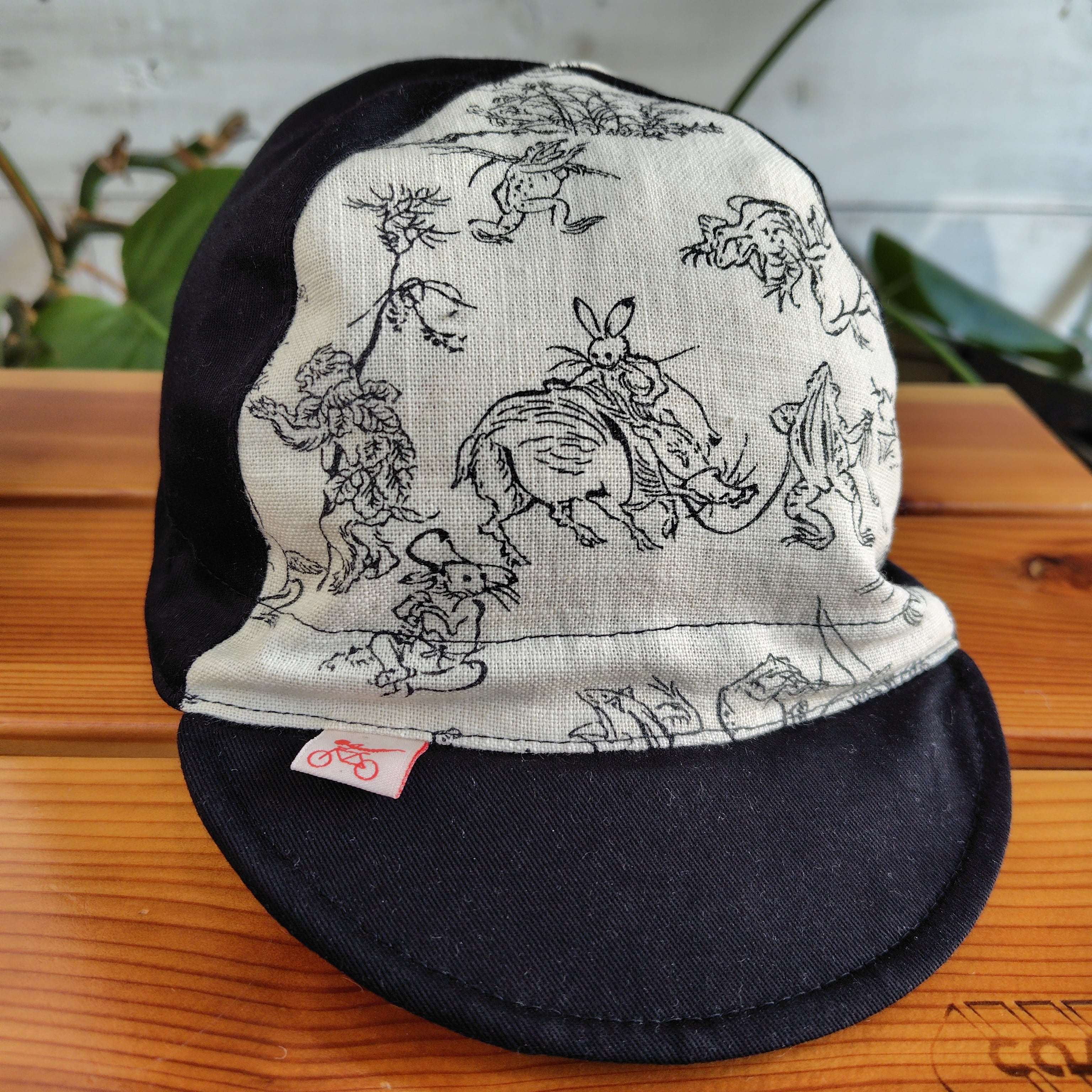 和柄 | Cyclone | ハンドメイドのゆるかわサイクルキャップ