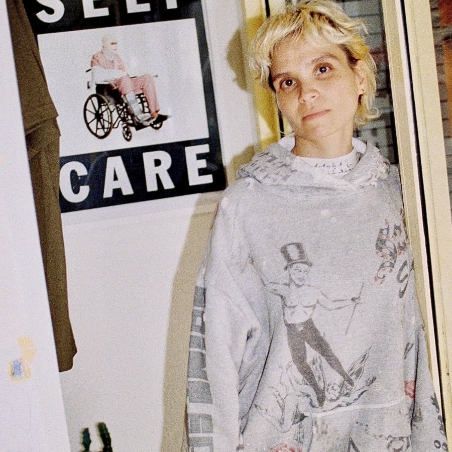 SAINT Mxxxxxx】SM-HR1-0000-C31/ALX_HOODIE/DRAWING/GRAY | AYIN