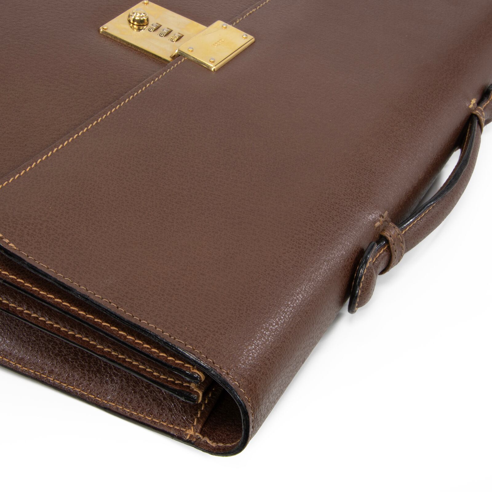 本物 オールドグッチ ビジネスバッグ メンズ 茶色 珍しい 大きめ ロゴ レザー 本物 送料無料 オールドグッチ ビジネスバッグ ブリーフケース