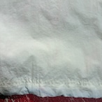 90s NIKE ハーフジップナイロンジャケット アイボリー ビッグスウィッシュ