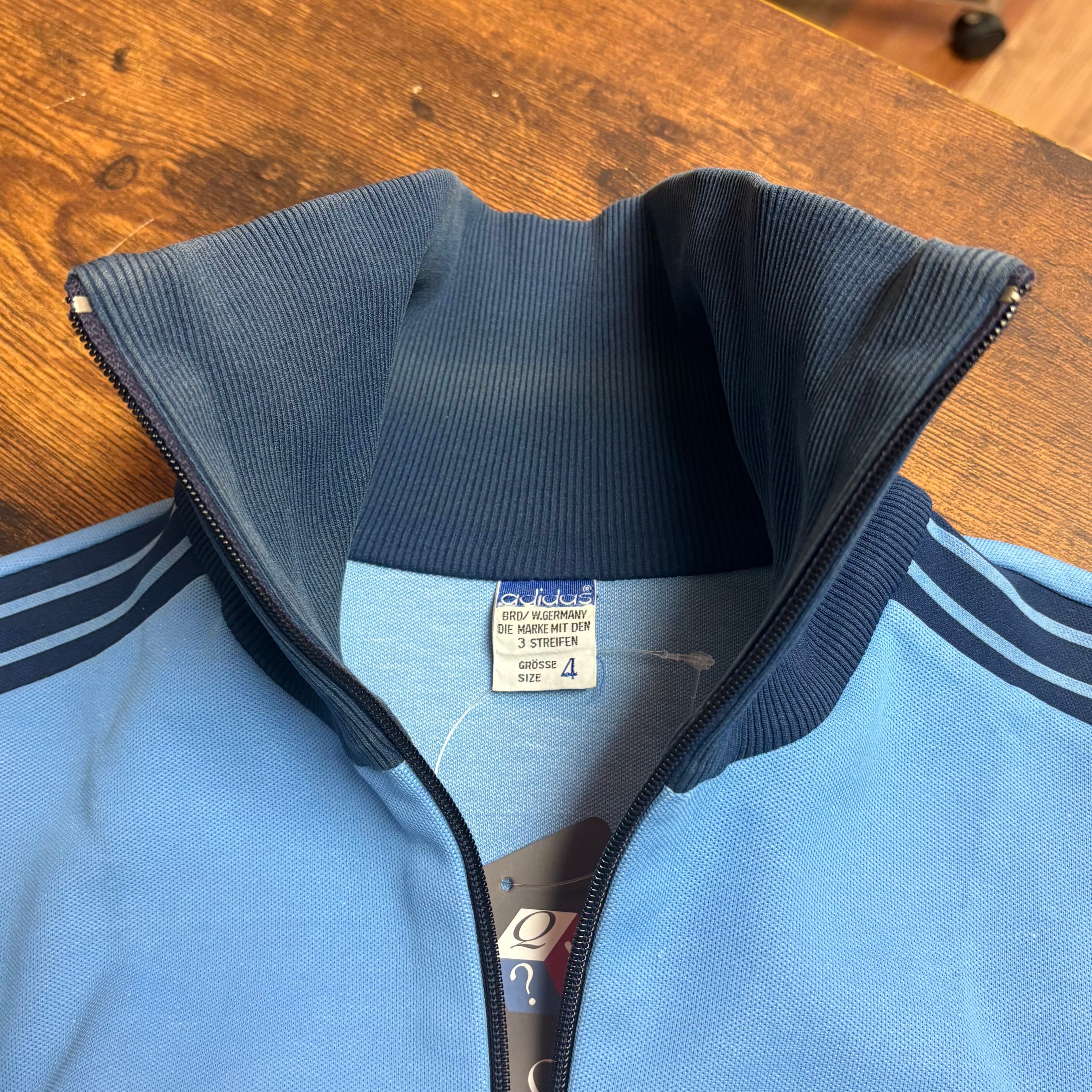 70s adidas アディダス トラックジャケット ビンテージ ドイツ製 70s 西ドイツ製.adidasトラックジャケット GOOD配色、王道の