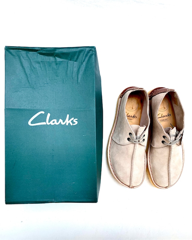 90’s England made D.stock “Clark’s” desert trek sand suede