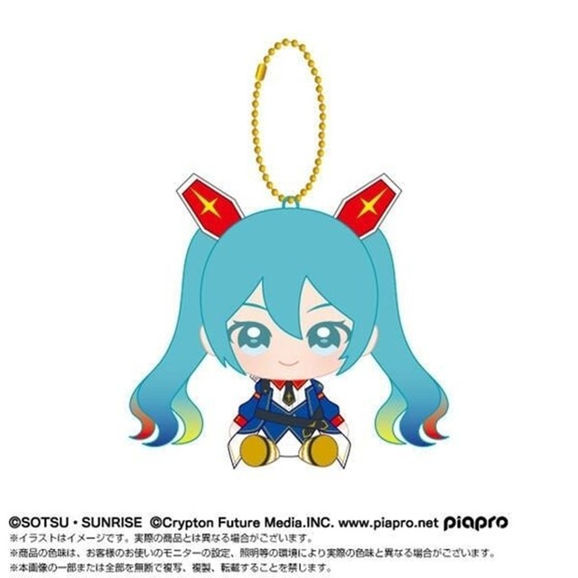 ChibiぬいおすわりMC初音ミク×機動戦士ガンダム(9812354)