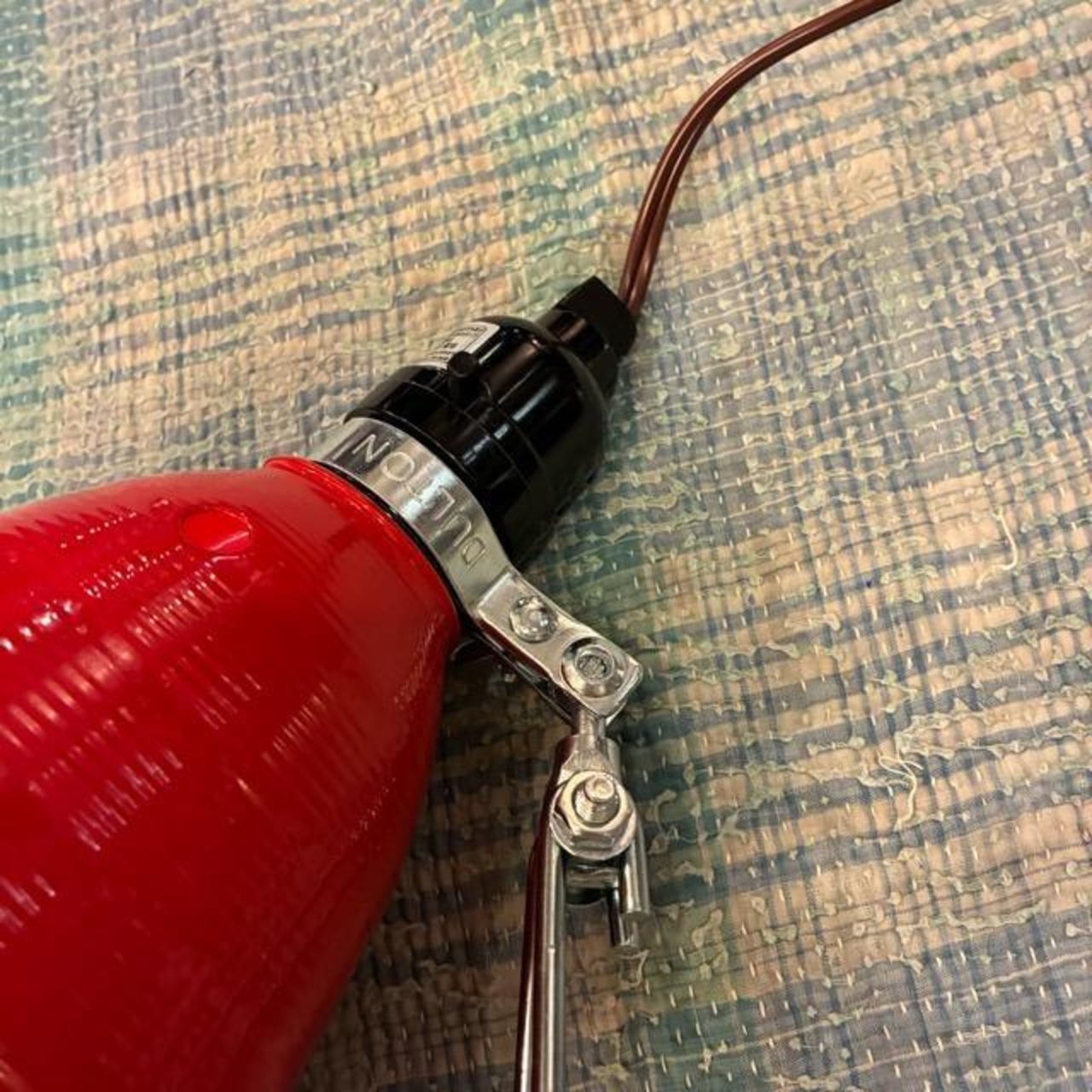 DULTON ALUMINUM CLIP LAMP S, Dalton Aluminum Clip Lamp, Small, Available in 3 Colors: Silver, Olive, and Red, E26, Desk Lamp