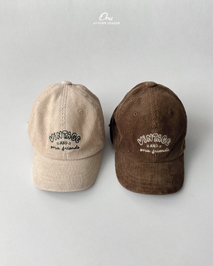 【予約/おまとめ割】onu / vintage bowl cap