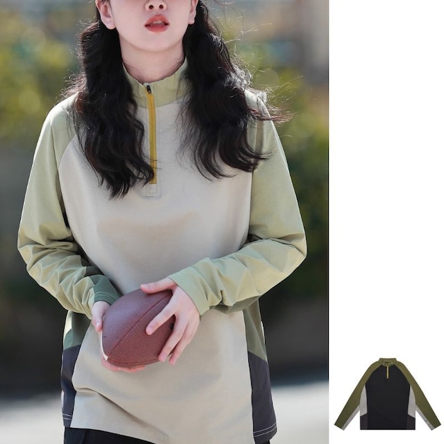 Half zip tops M15066