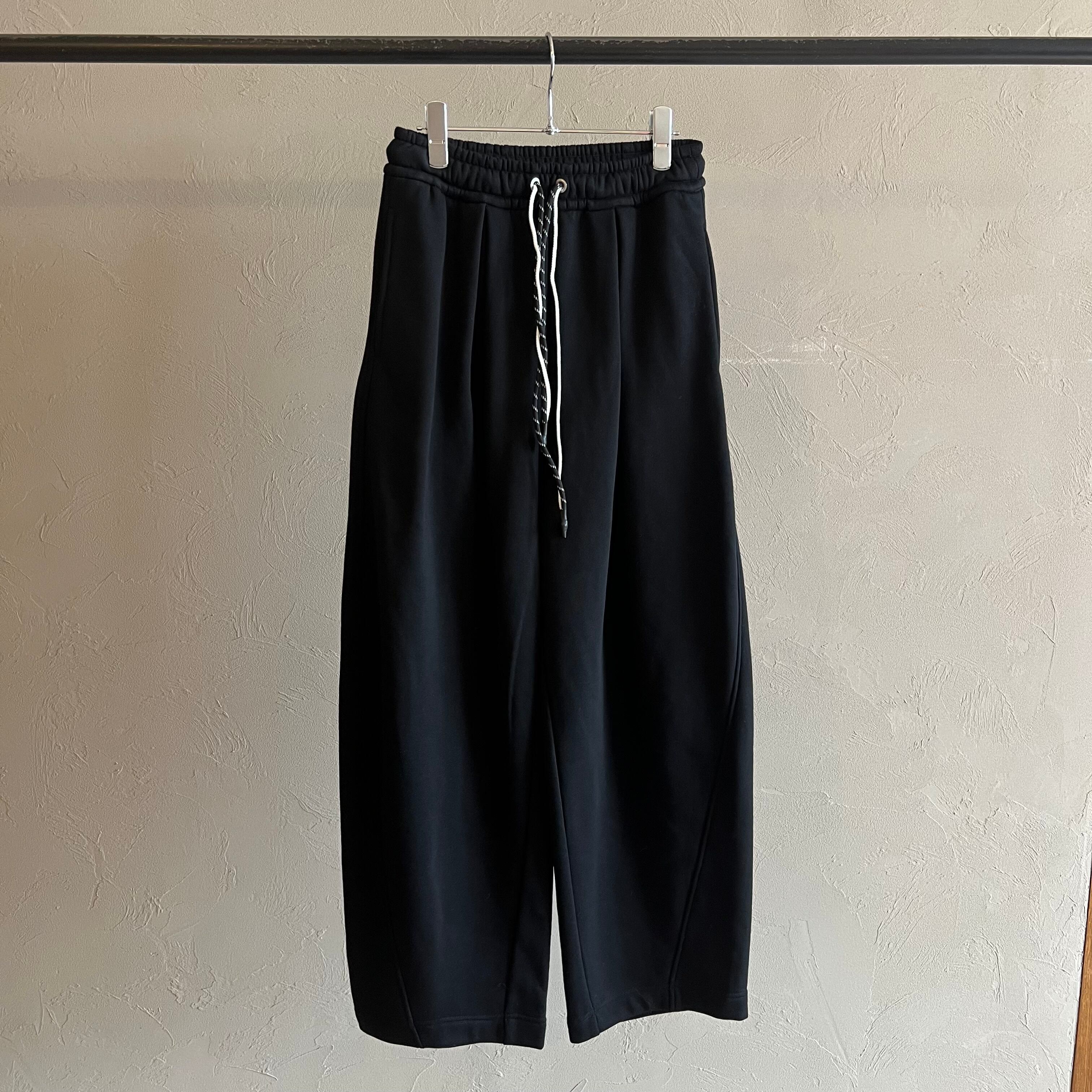 (裏起毛デニムと同梱包)t0m0824様専用:【 MIDVEIN 】カーブ裏起毛スウェットパンツ ブラック